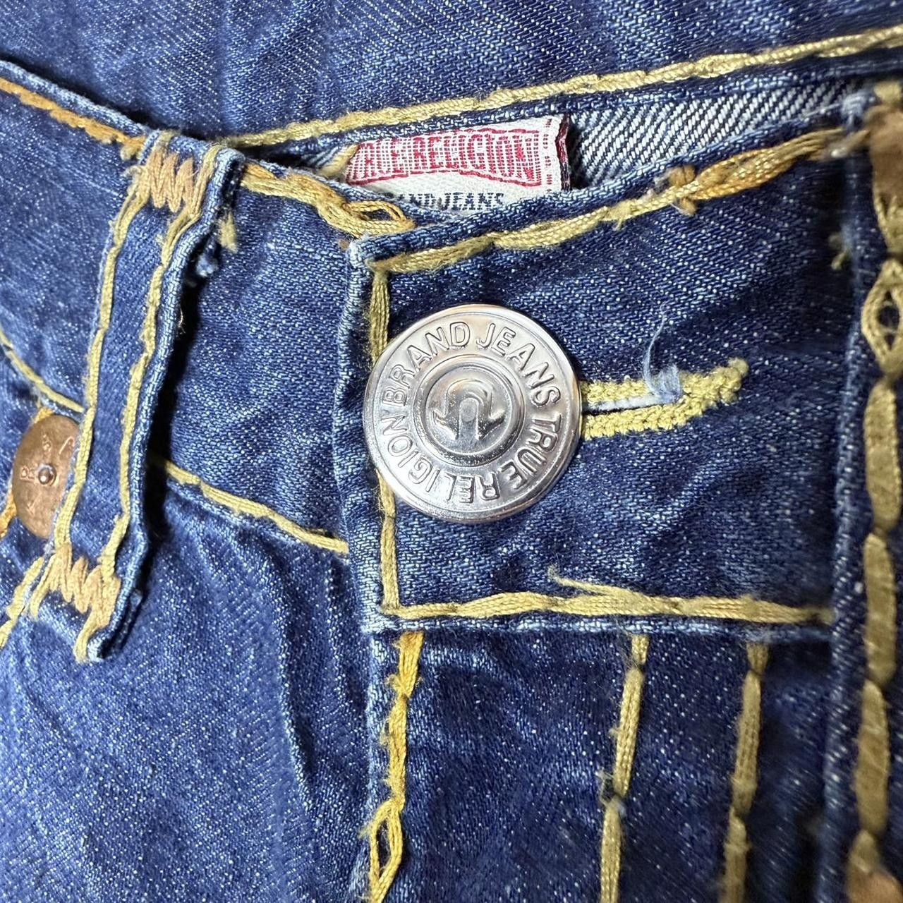 True Religion True Religion Fat Stitch Vintage 2000s Bottoms Size US 34 / EU 50 - 4 Thumbnail