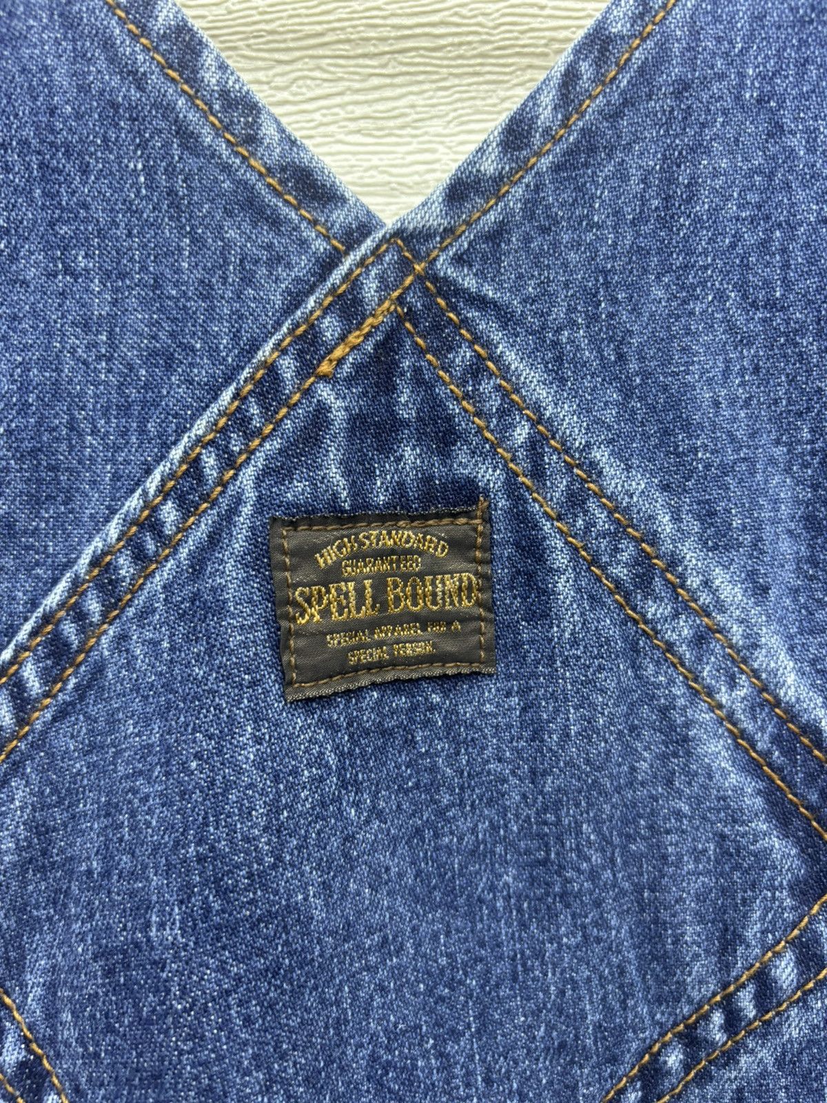 Hysteric Glamour Vintage Spellbound Garment Of ChampionDenim Overalls Size US 34 / EU 50 - 8 Thumbnail