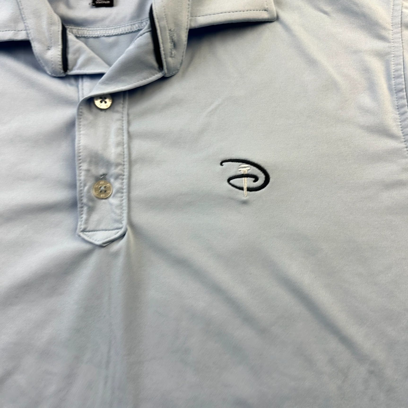 Footjoy FootJoy Polo Shirt Mens Small Blue Golf Performance Disney Size US S / EU 44-46 / 1 - 4 Thumbnail