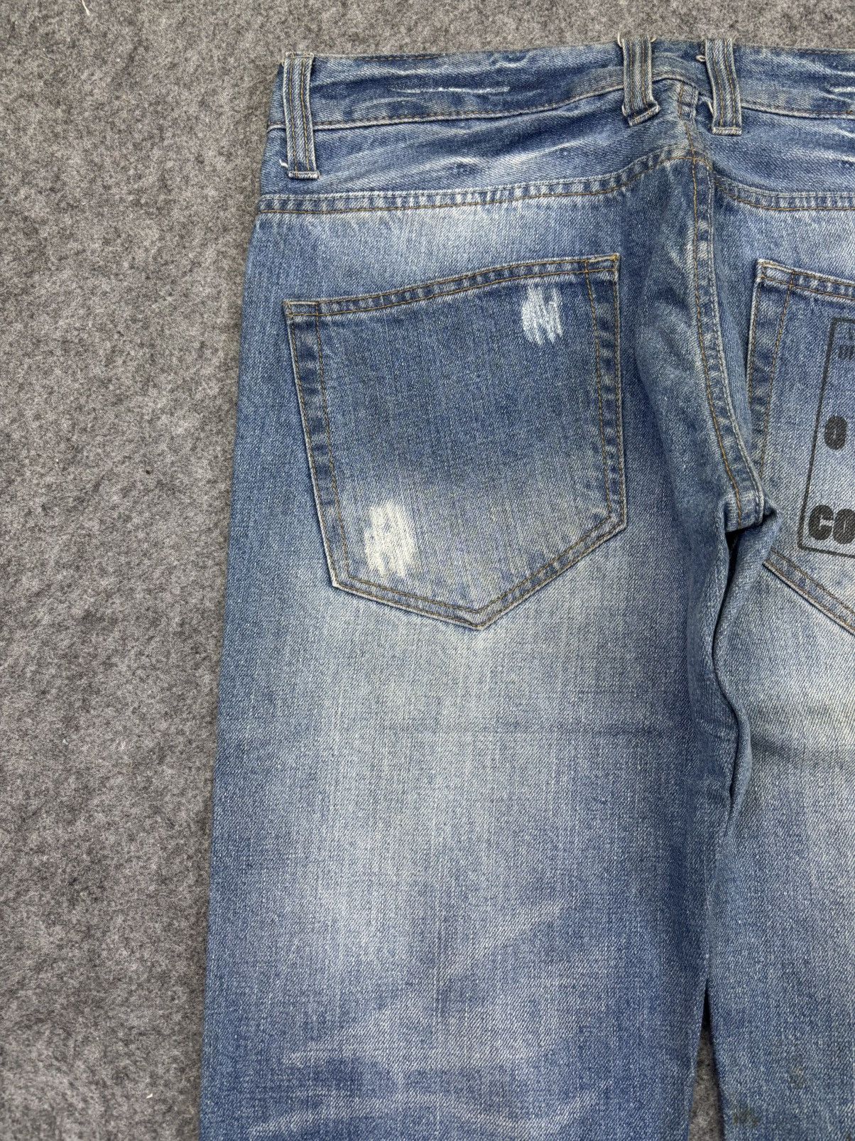 Japanese Brand STATEMENT DENIM🔥Wild Life Japan Hysteric Style Denim F878 Size US 33 - 10 Thumbnail