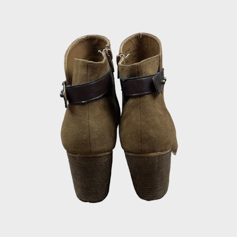 Nordstrom Abound | Loren Brown Heeled Ankle Booties | Size 9 Size US 9 / IT 39 - 8 Thumbnail