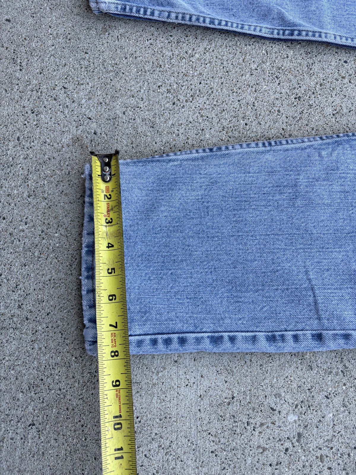 Vintage × Wrangler Vintage 1990 Wrangler Light Indigo Relaxed Fit Pants Size 34 Size US 34 / EU 50 - 7 Thumbnail