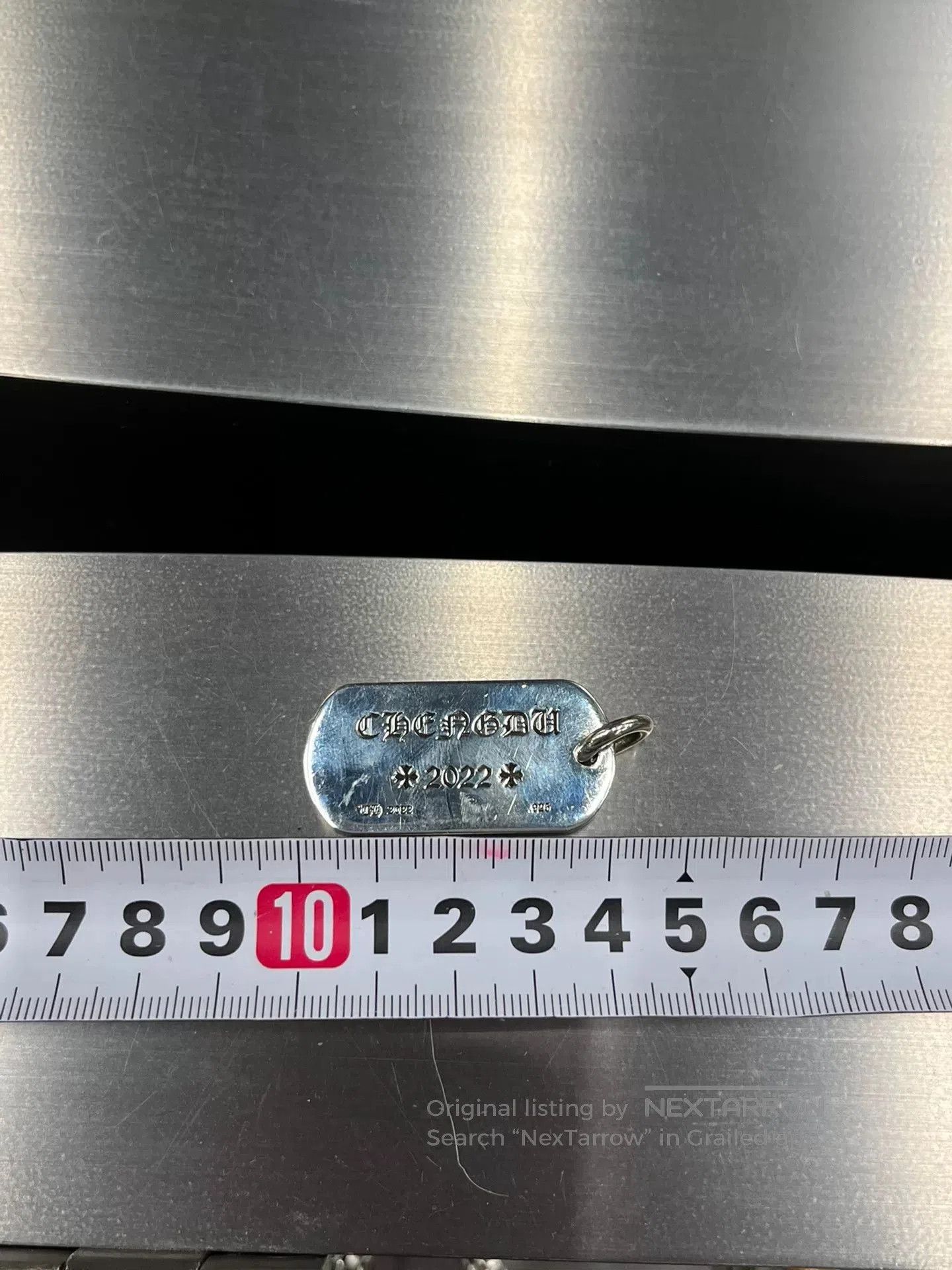 Chrome Hearts Chrome Hearts 925 Silver Chengdu Limited Dog Tag Pendant. Size ONE SIZE - 3 Thumbnail