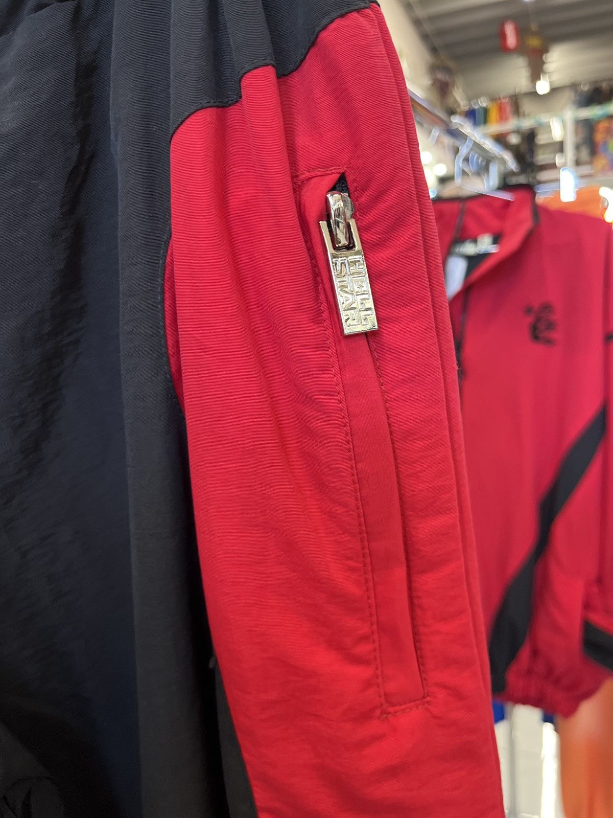 HELLSTAR Sport Sweatpants Unreleased Black/Red Size US 30 / EU 46 - 2 Thumbnail