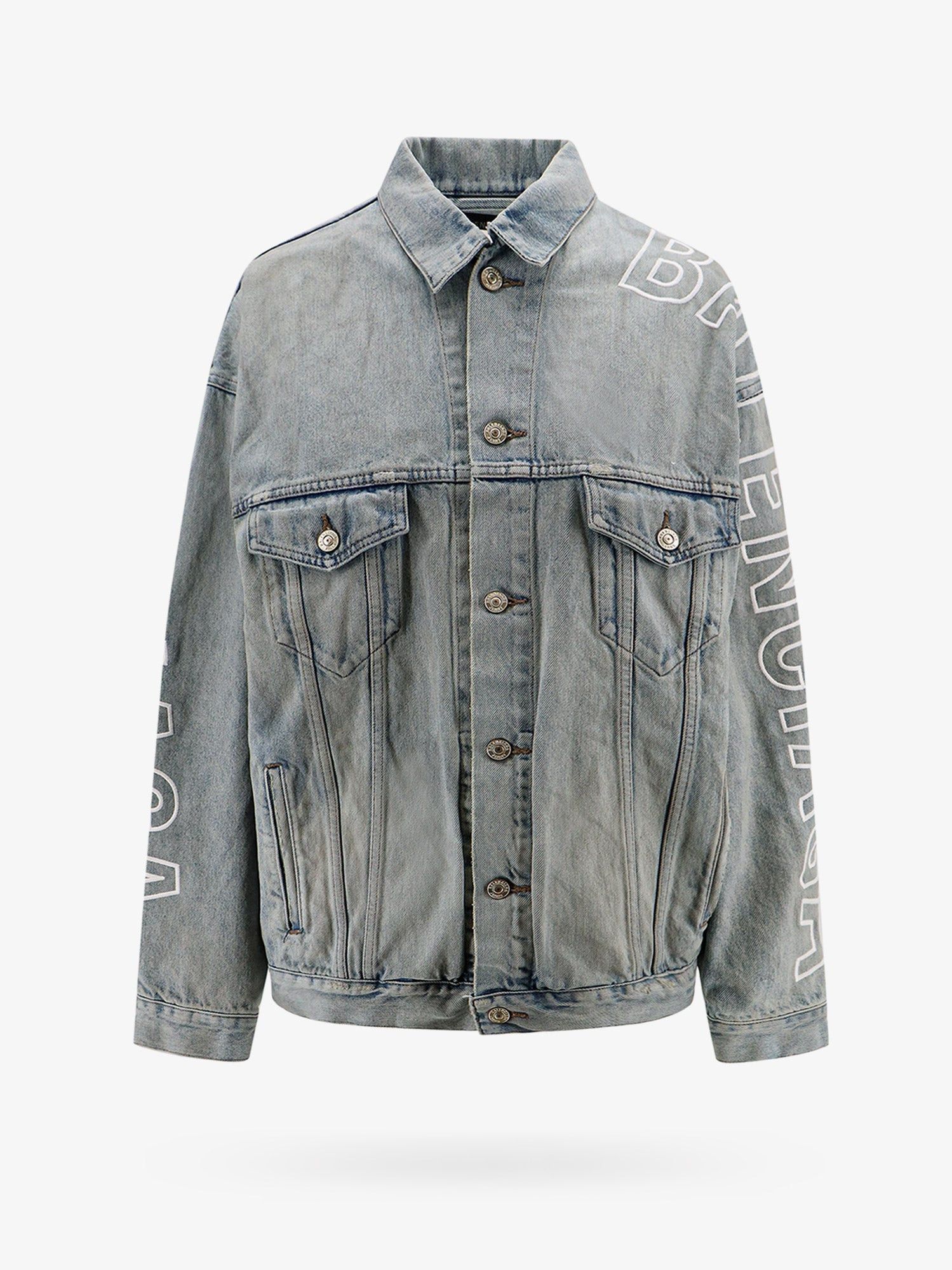 image of Balenciaga Jacket Woman Blue Jackets, Women's (Size Medium)