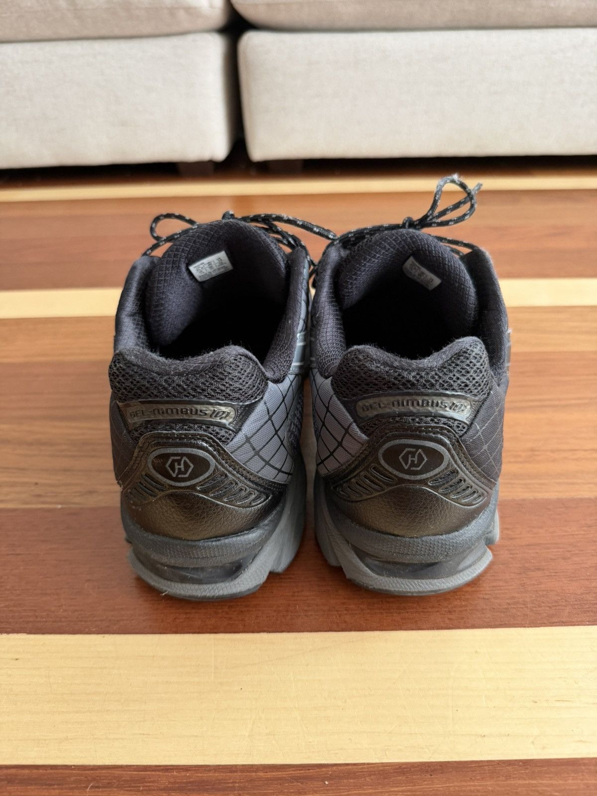 Asics ASICS HAVEN X GEL NIMBUS 10.1 'BLACK Size US 14 / EU 47 - 4 Thumbnail