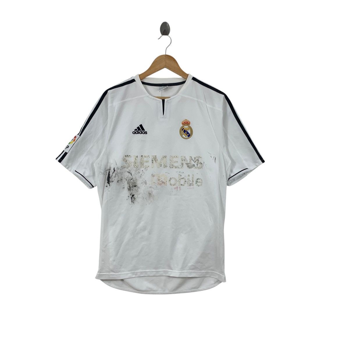 Adidas ADIDAS REAL MADRID Home 2004-2005 Season Football Jersey Size US S / EU 44-46 / 1 - 1 Thumbnail