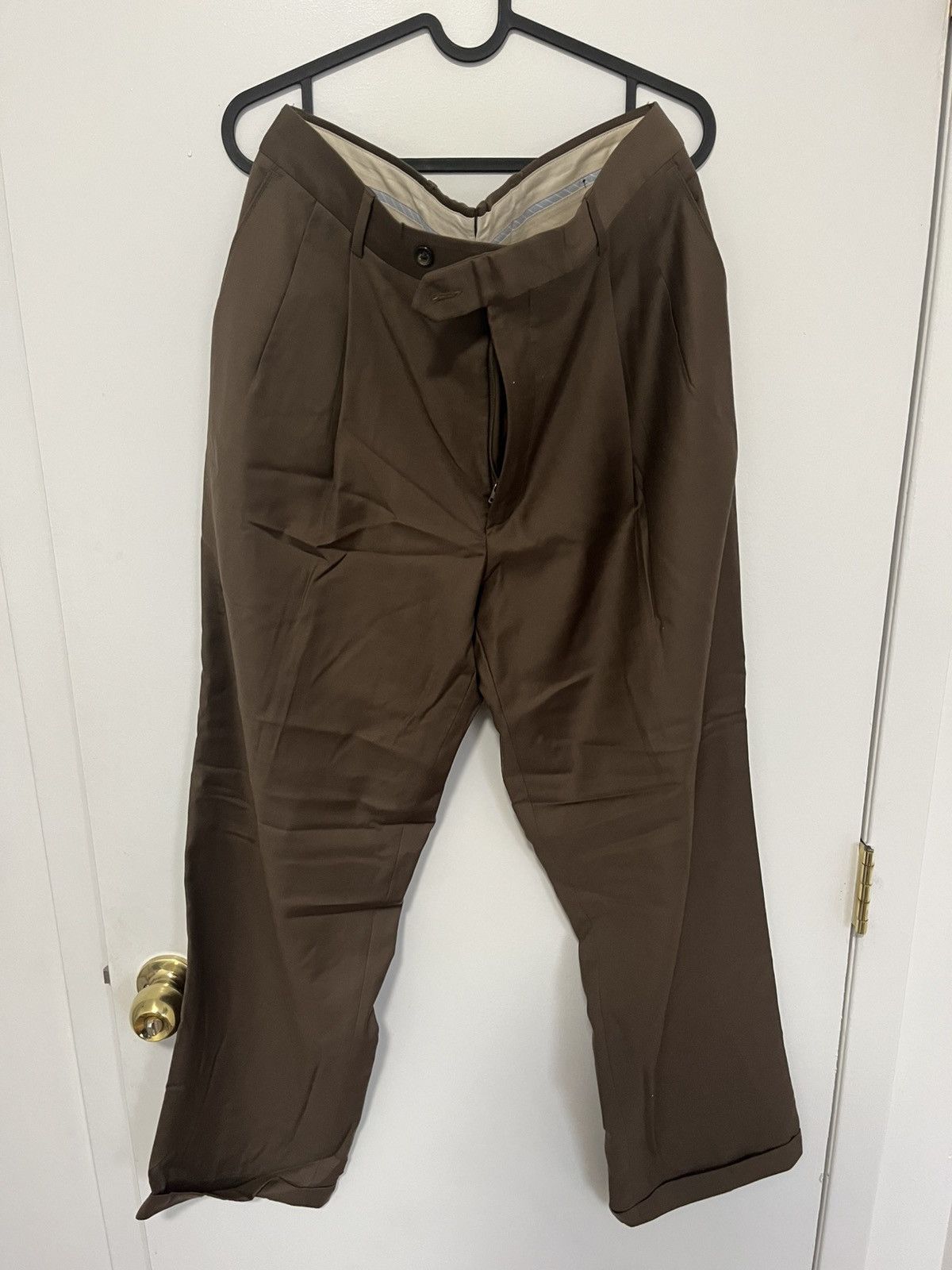 Berle Berle Pants Loro Piana Fabric Size US 33 - 1 Thumbnail