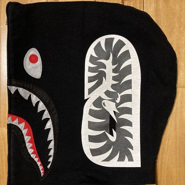 Bape BAPE Reflector Camo Shark Full Zip Hoodie a bathing ape Size US L / EU 52-54 / 3 - 6 Thumbnail