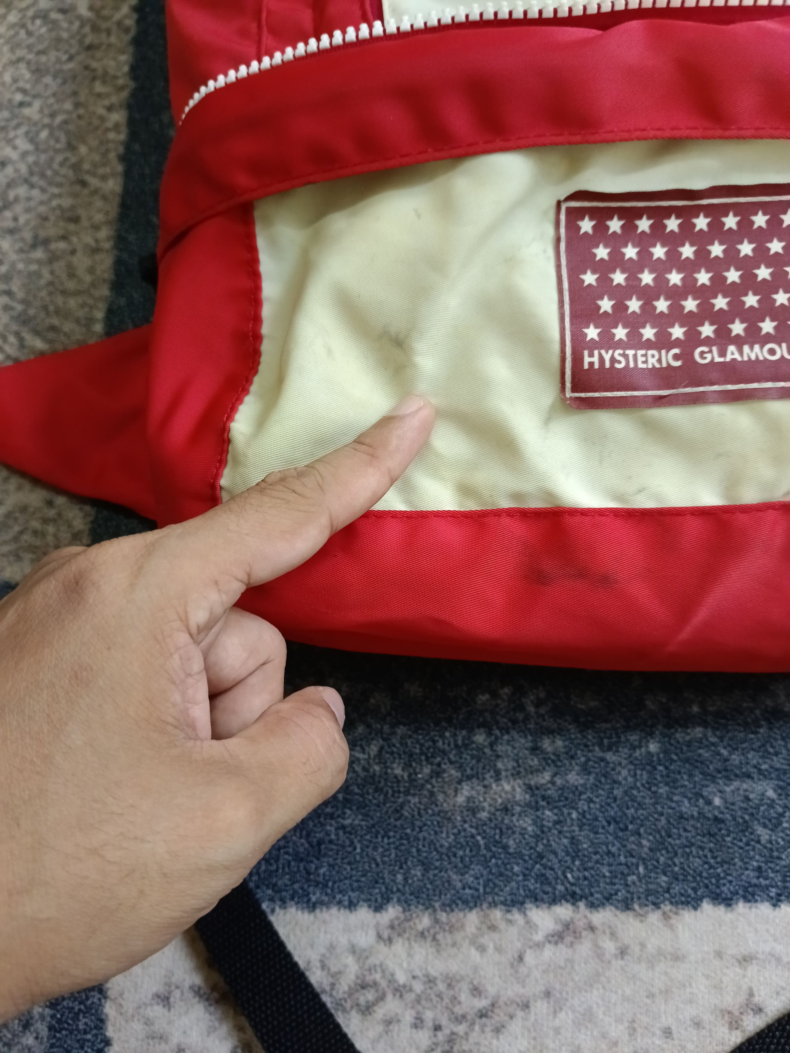 Hysteric Glamour SICK RARE🔥HYSTERIC GLAMOUR 2WAYS BAG Size ONE SIZE - 6 Thumbnail