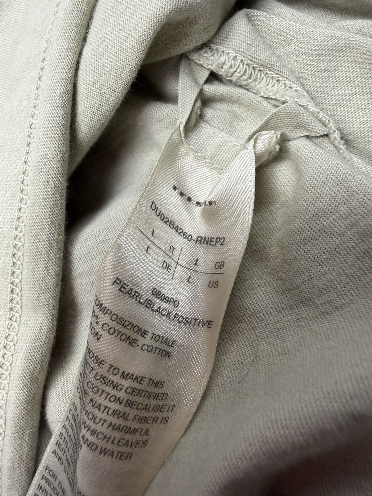 Rick Owens Rick Owens DRKSHDW Graffiti Face Longsleeve T Shirt Size US L / EU 52-54 / 3 - 4 Thumbnail