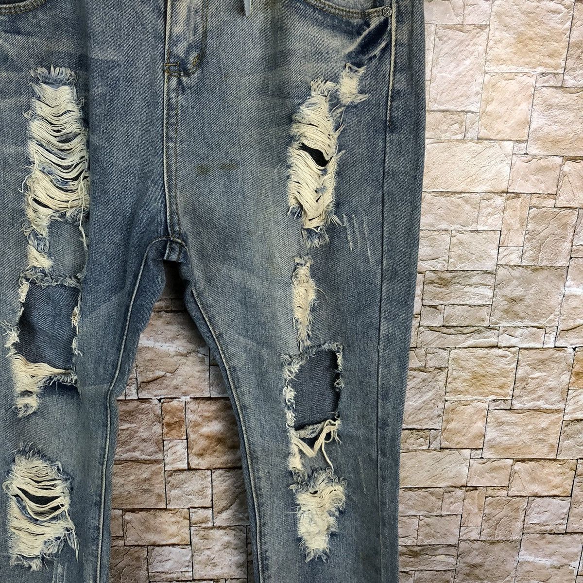 Japanese Brand Zichen Jeans Distressed Denim Pants #A129 Size US 31 - 10 Thumbnail