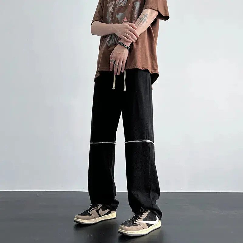 Japanese Brand Retro loose zipper hip-hop wide leg jeans Size US 30 / EU 46 - 5 Thumbnail