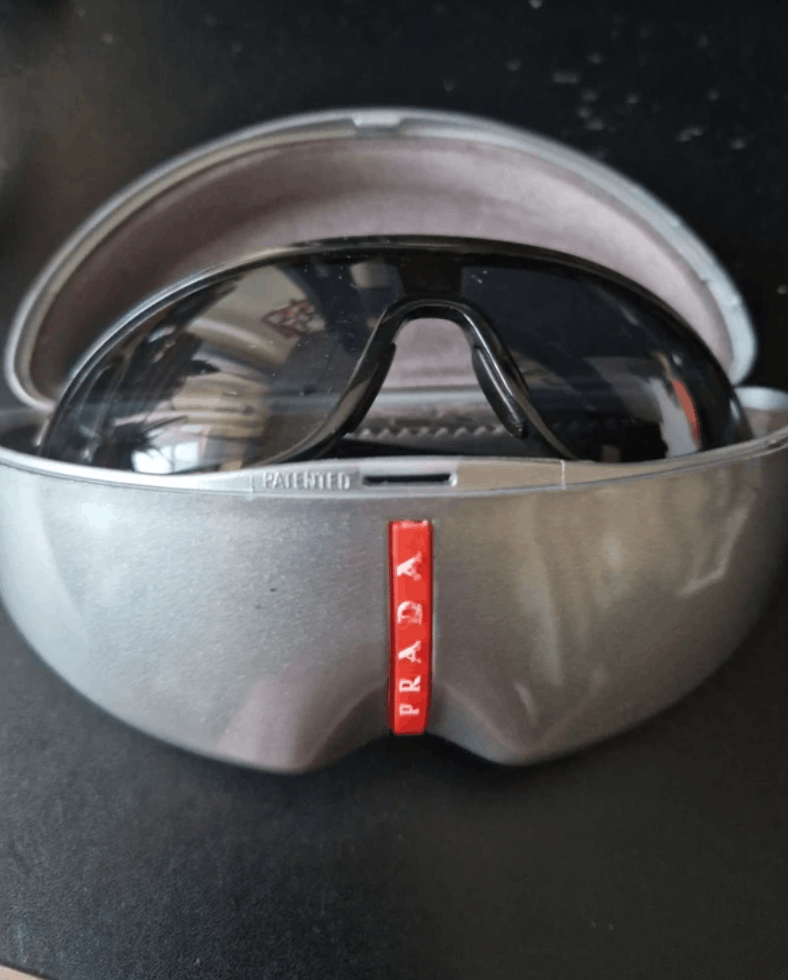 Prada PRADA Sunglasses Flame Star Wrap Star Rimless Luna Rossa Size ONE SIZE - 2 Thumbnail