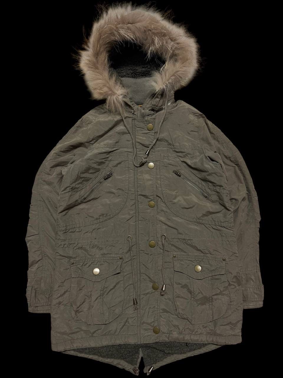Tornado Mart TYPE AIRFORCE-07 US ARMY SHERPA WOOL JACKET LGB STYLE Size US S / EU 44-46 / 1 - 2 Thumbnail