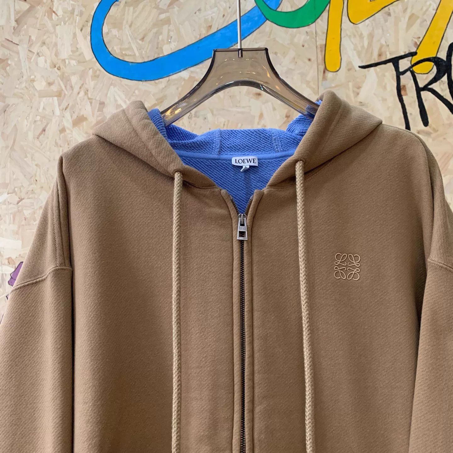 Loewe new Loewe logo embroidery zipper jacket XL Size US XL / EU 56 / 4 - 3 Thumbnail