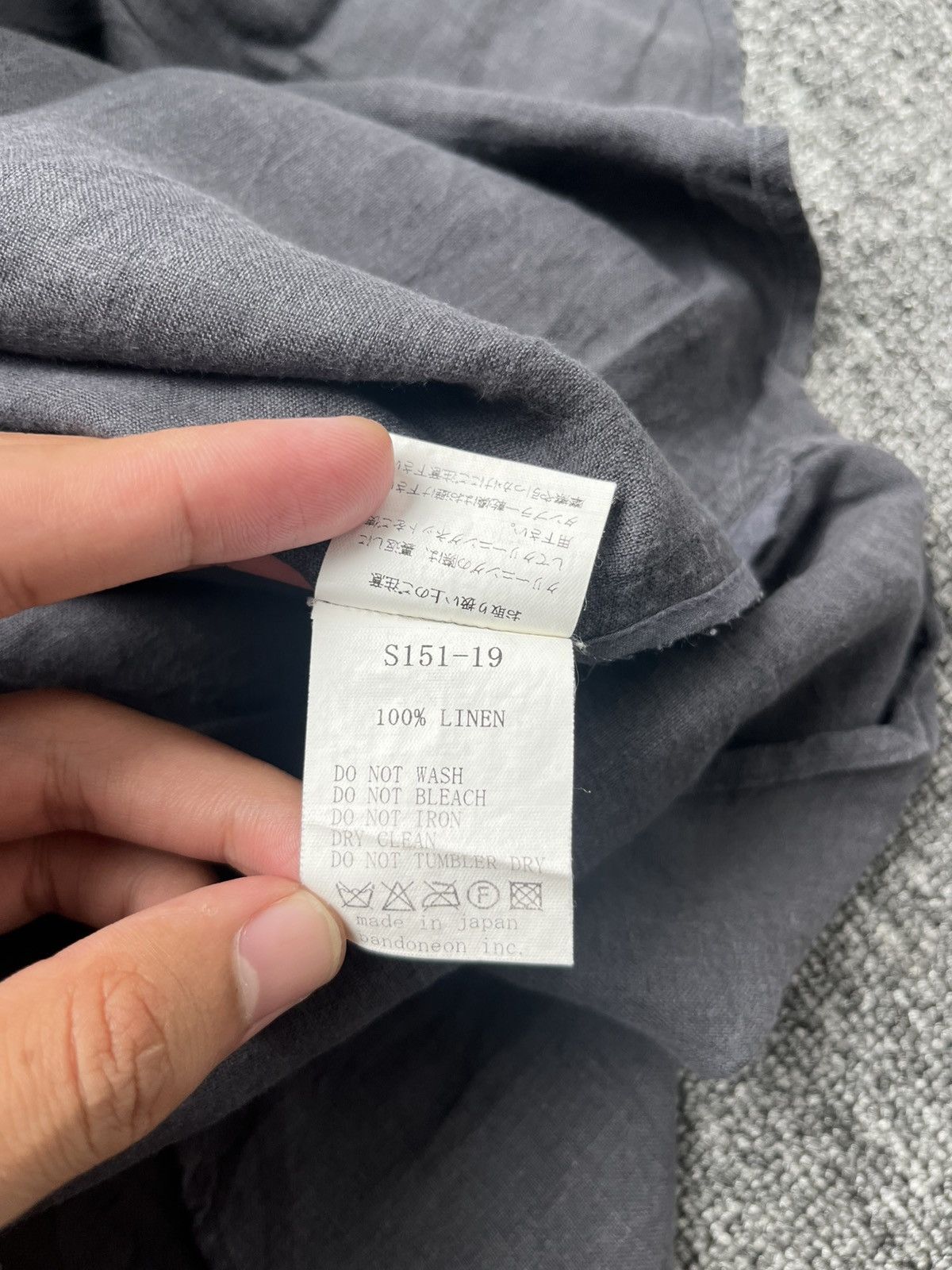 Japanese Brand crazy! suzuki takayuki japanese shirt button Size US L / EU 52-54 / 3 - 6 Thumbnail