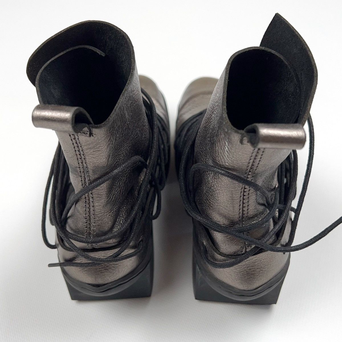 Trippen Trippen Platform Leather Shoes Geisha Happy Dream Avantgarde Size US 5 / IT 35 - 20 Thumbnail