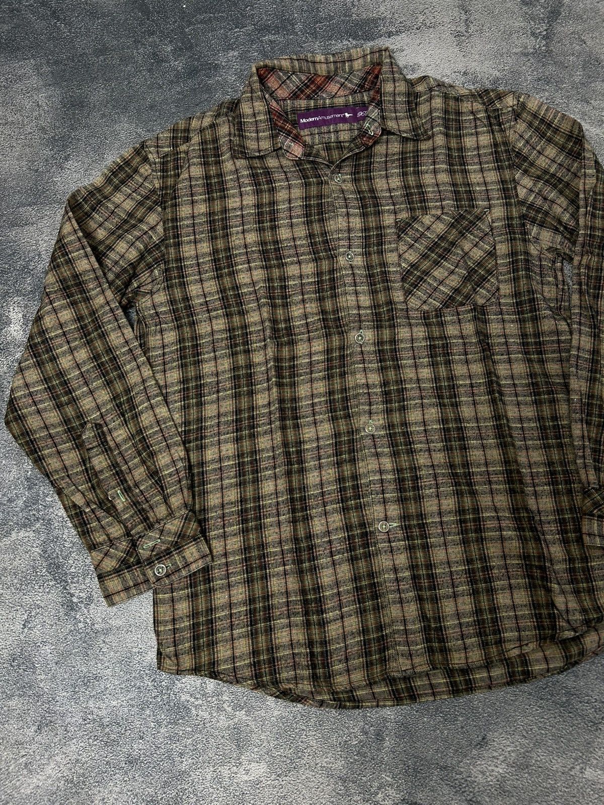 Modern Amusement ModernAmusement Flanel shirt Size US XL / EU 56 / 4 - 2 Thumbnail