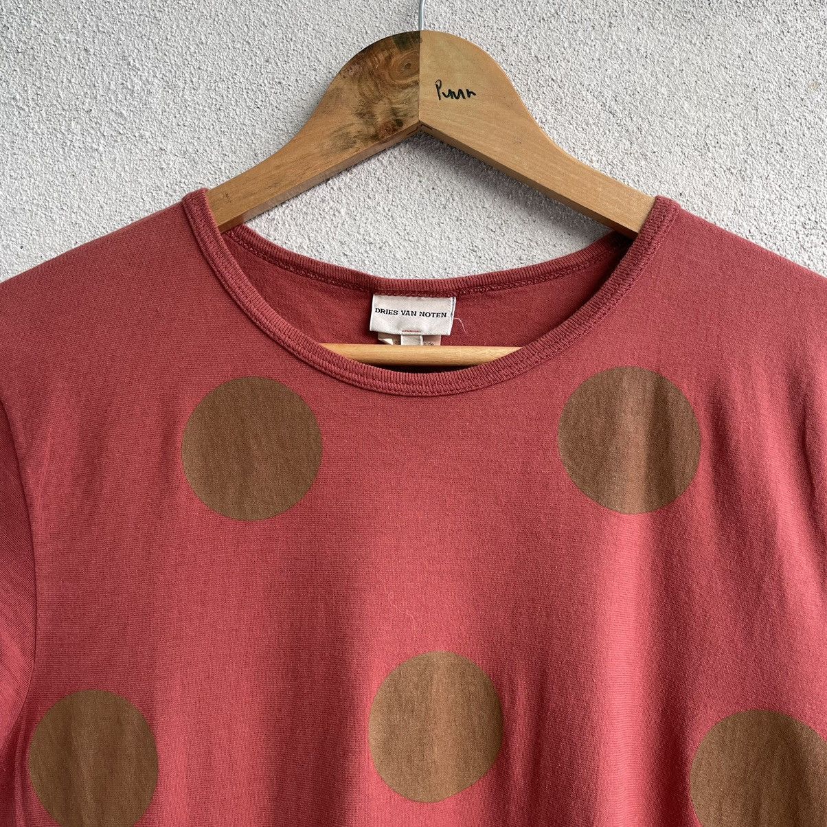 Dries Van Noten Dries Van Noten Polkadot Tee Shirt Size M / US 6-8 / IT 42-44 - 2 Thumbnail