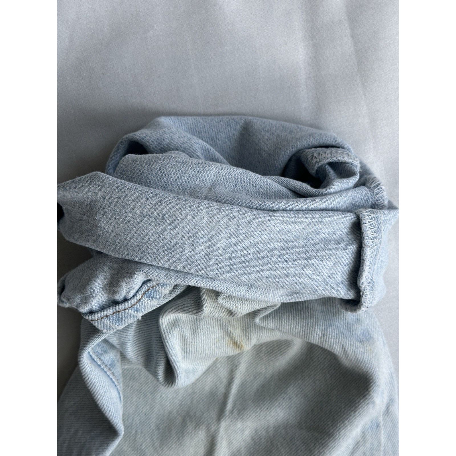 Calvin Klein Calvin Klein Jeans W 8 Blue Denim Distressed Straight Leg Size 30" / US 8 / IT 44 - 4 Thumbnail