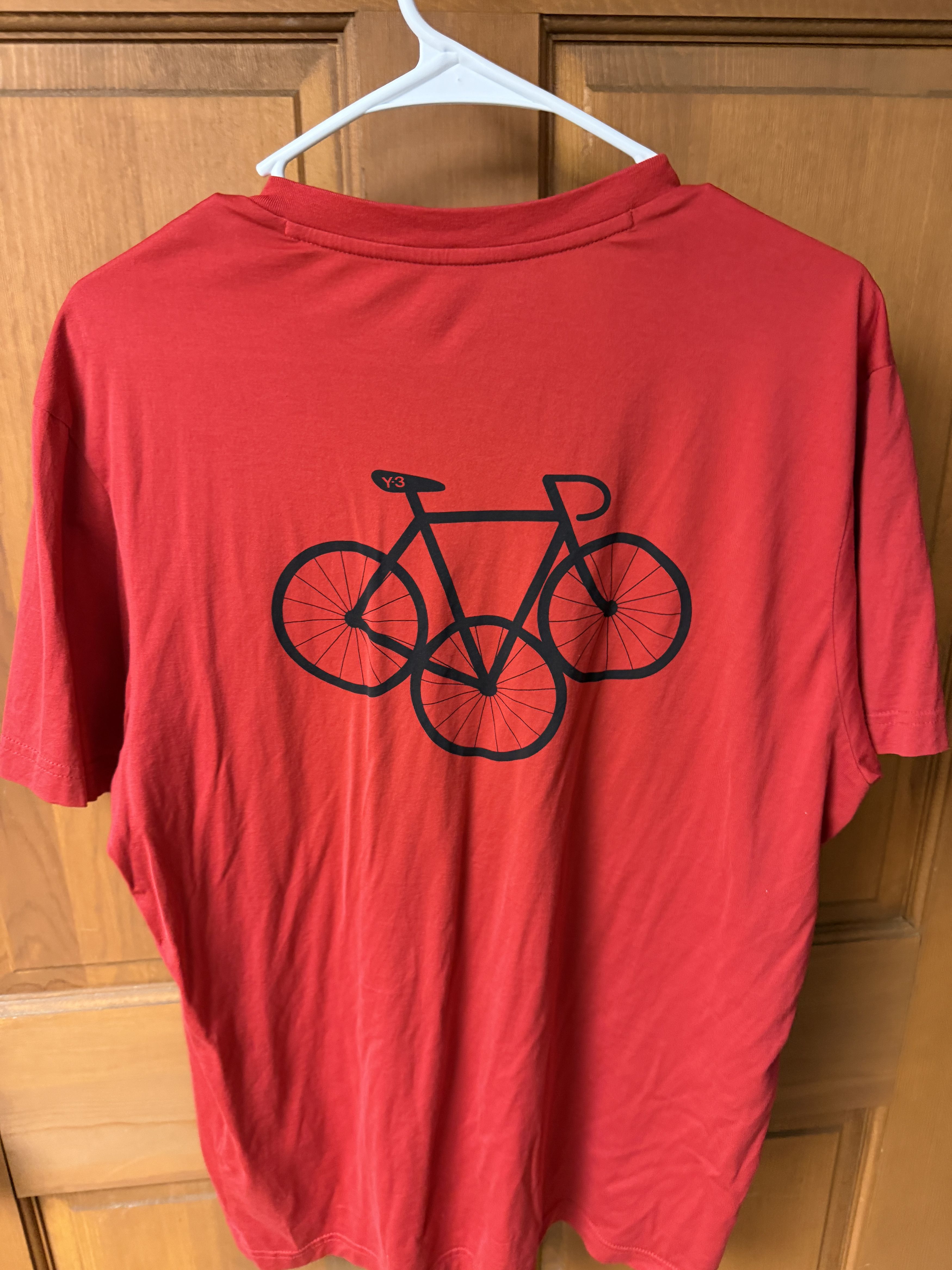 Y-3 Y3 Men's Red T-Shirt Size L-Great Shape! Size US L / EU 52-54 / 3 - 5 Thumbnail