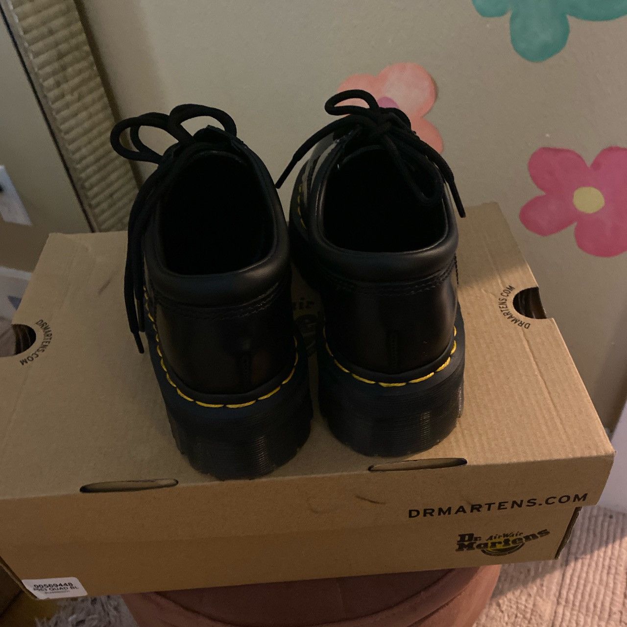 Dr. Martens Dr. Marten Oxfords 8053 QUAD BLACK Size US 6.5 / IT 36.5 - 2 Thumbnail