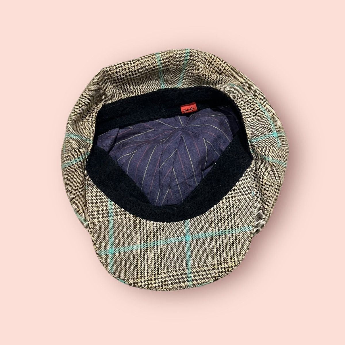 Japanese Brand × Vintage VINTAGE JAPAN PLAID NEWSBOY HAT Size ONE SIZE - 2 Thumbnail