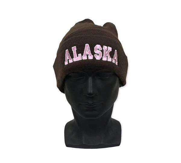 Alaska Spellout Beanie Hat