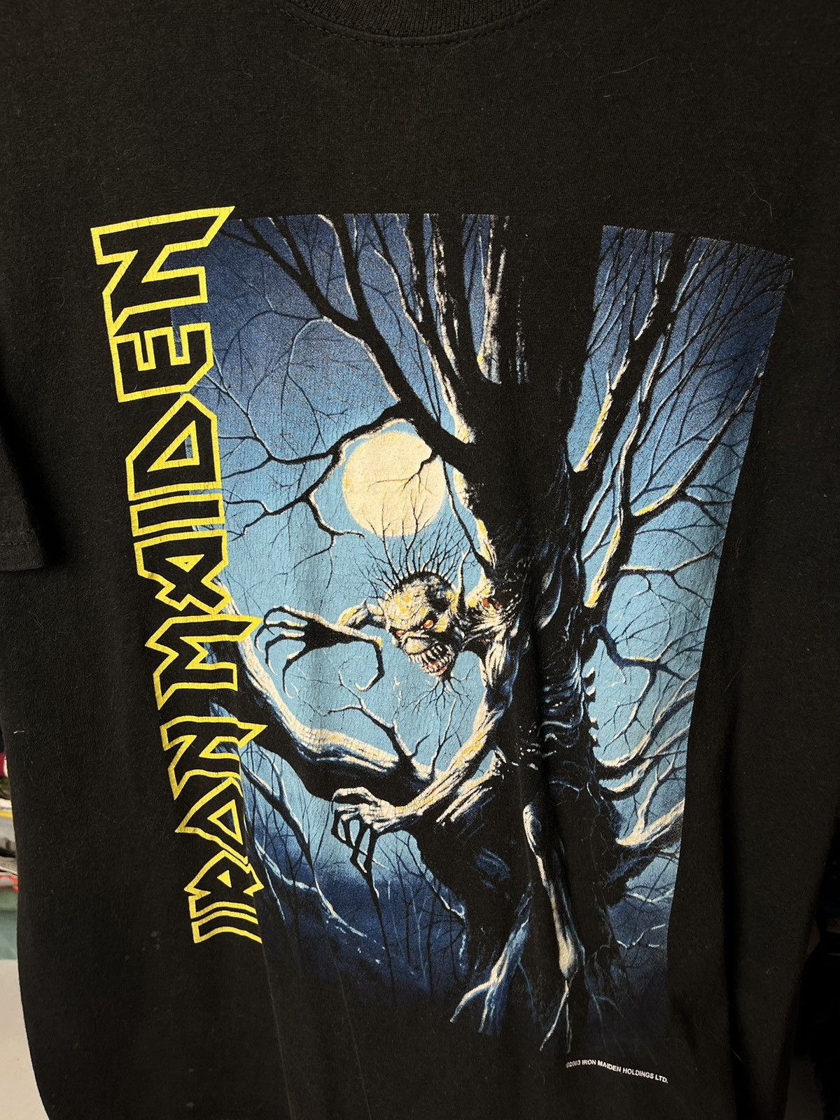 Band Tees Rare Iron Maiden Tee T Shirt 2003 Vintage Black Size US M / EU 48-50 / 2 - 6 Thumbnail