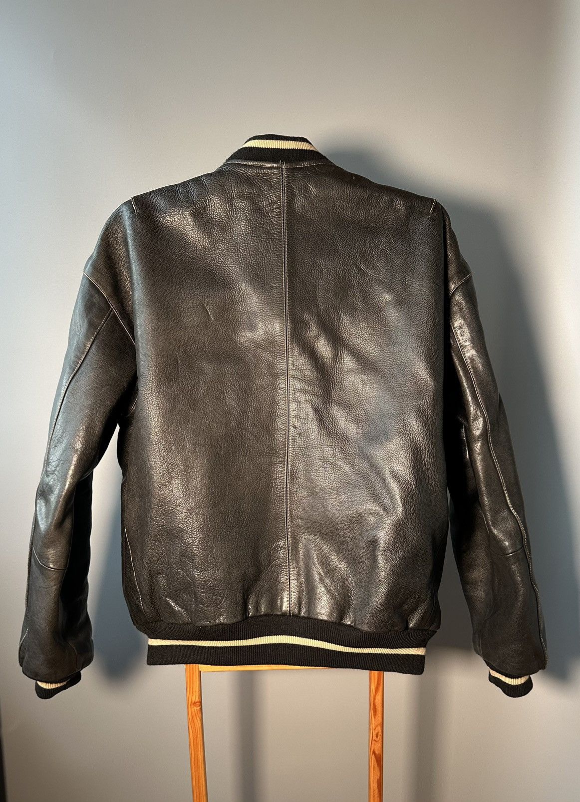 Vintage Nickelson Classic vintage leather jacket made in Asia Size US XL / EU 56 / 4 - 17 Thumbnail