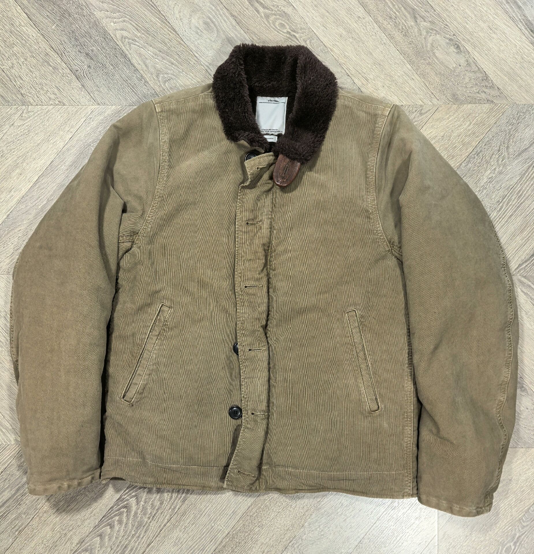 Visvim visvim deckhand jacket in olive color Size US M / EU 48-50 / 2 - 1 Thumbnail