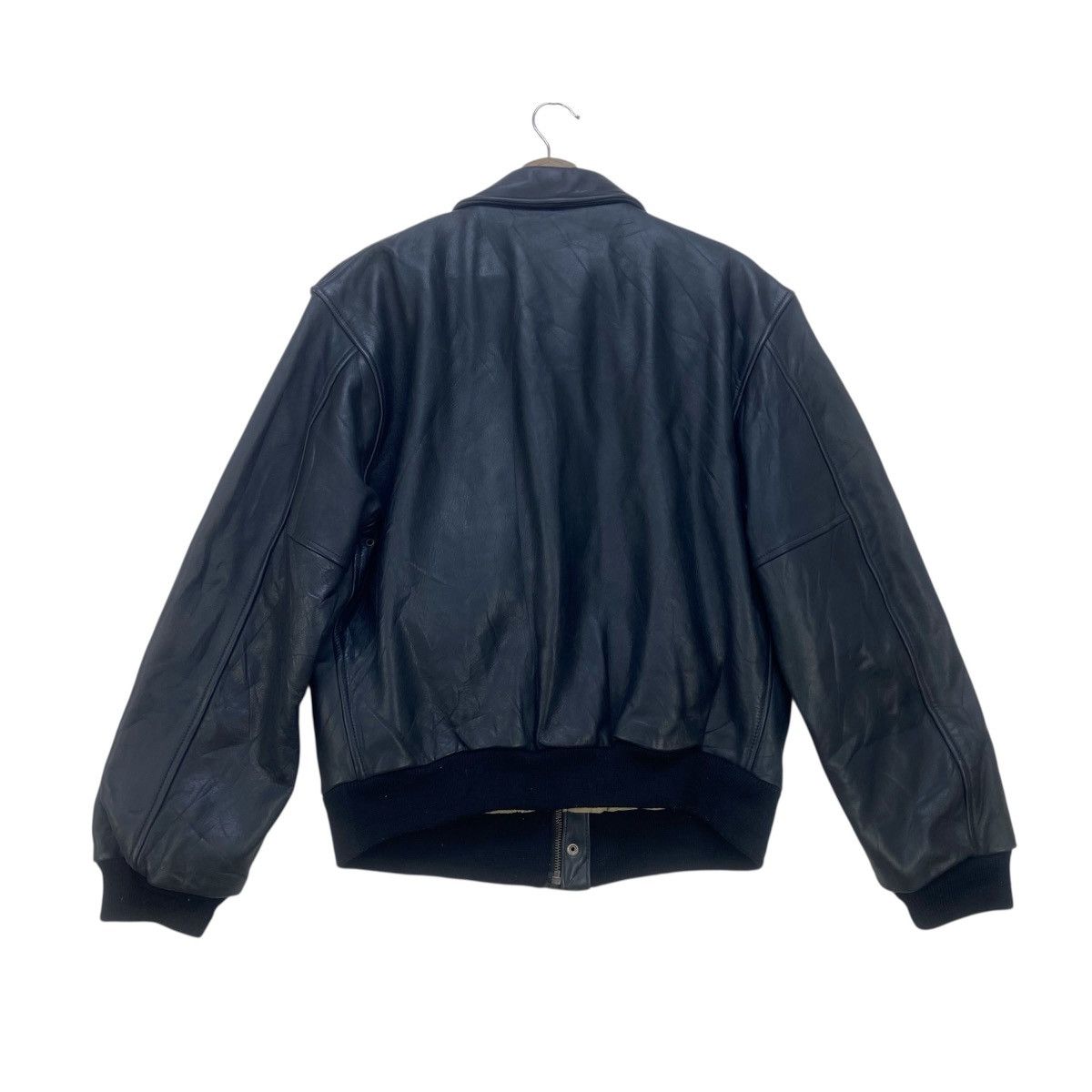 Chevignon Vtg Chevignon Honnor 350th Roll Airflyte A-2 Type Leather Size US M / EU 48-50 / 2 - 2 Thumbnail