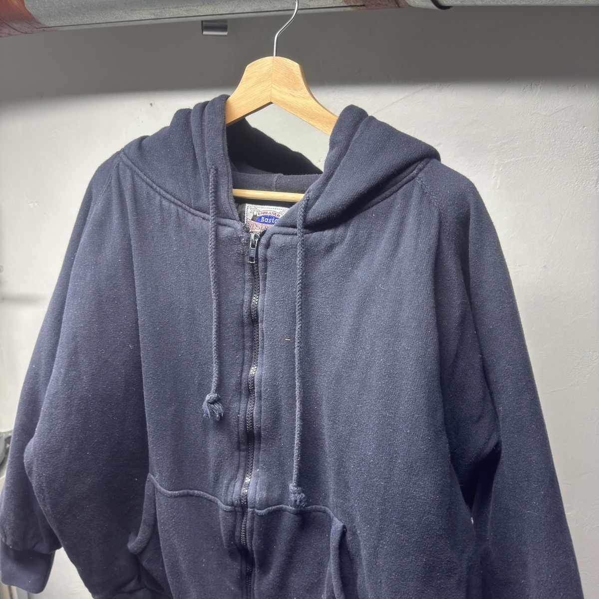 Vintage Vintage Heavyweight Quilted Lined Zip Up Hoodie ERD Grunge Size US M / EU 48-50 / 2 - 3 Thumbnail