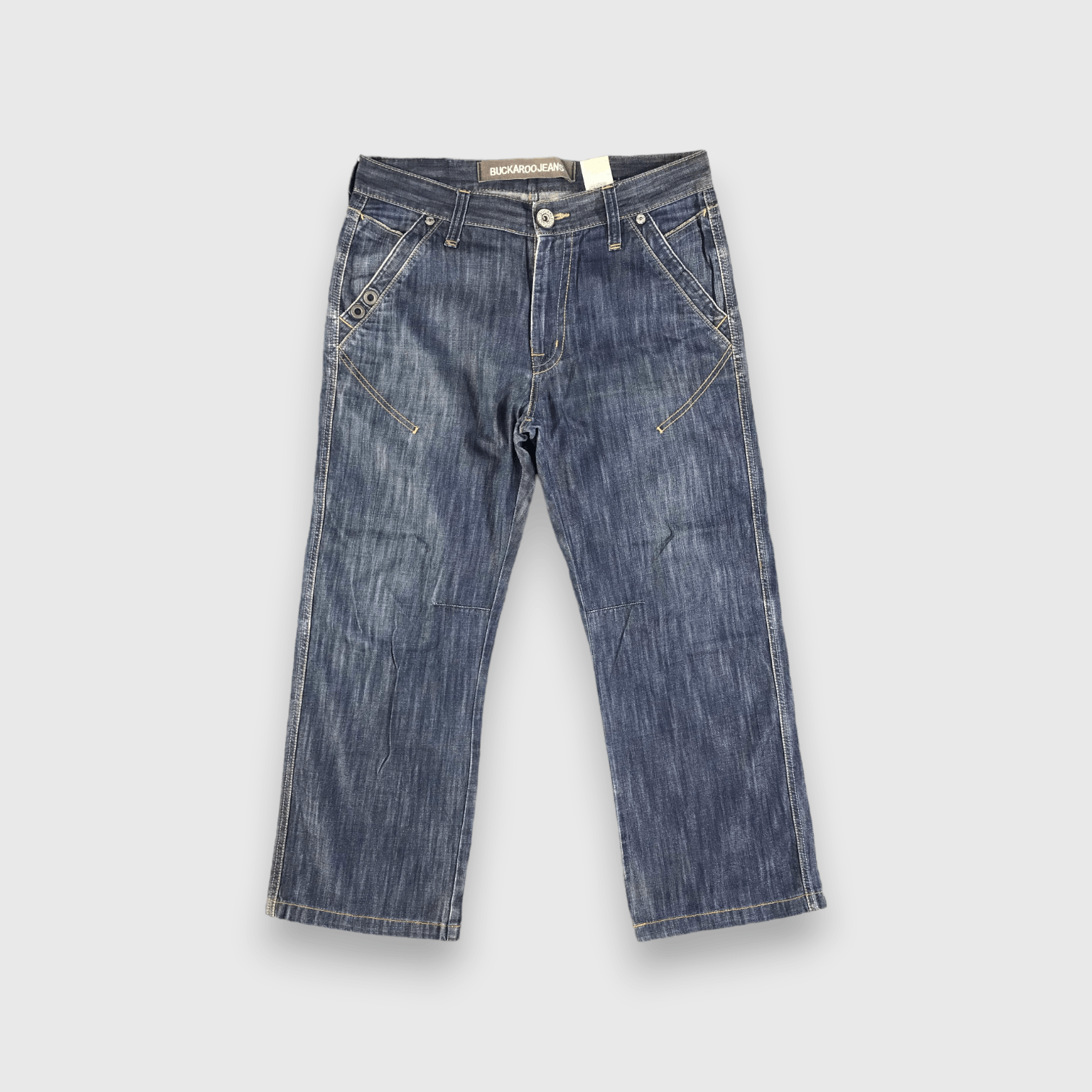 Japanese Brand Vintage Buckaroo Jeans Blue Wash Denim -J2730 Size US 35 - 1 Thumbnail