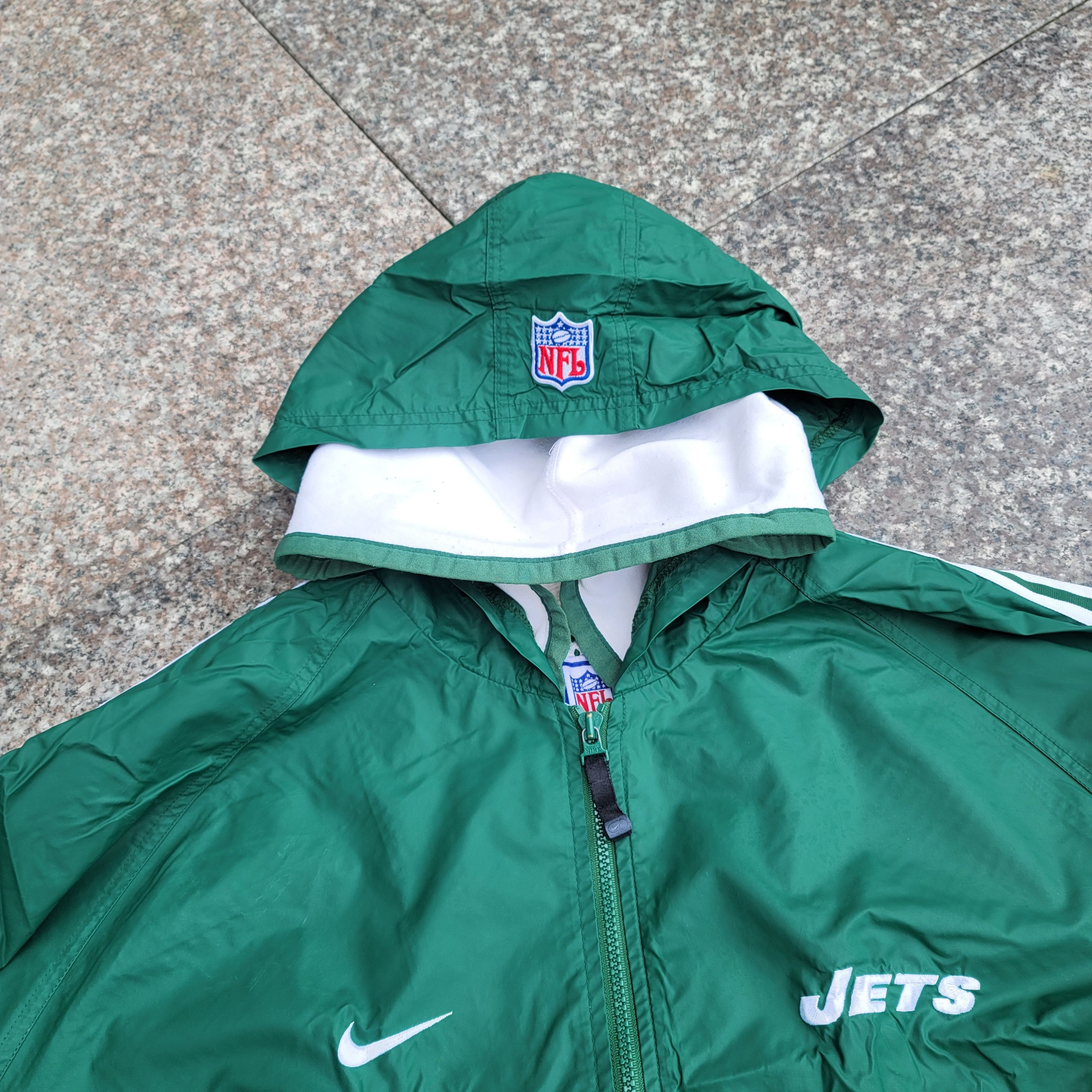 Nike Vintage Nike NY Jets jacket Size US XL / EU 56 / 4 - 9 Thumbnail