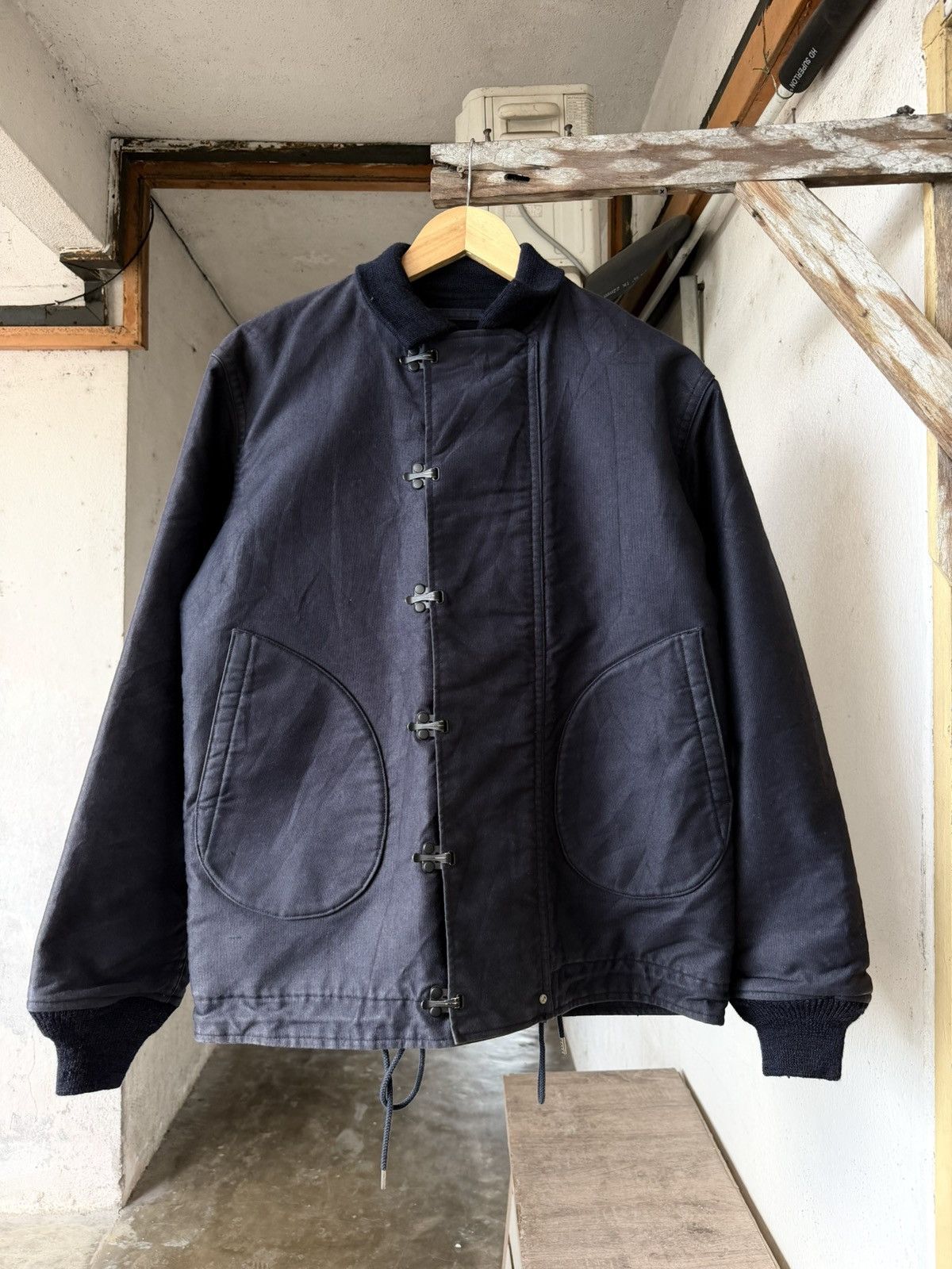 Mister Freedom Very Rare🔥 Mister Freedom N-1H Navy Deck Hook Jacket Size US M / EU 48-50 / 2 - 3 Thumbnail