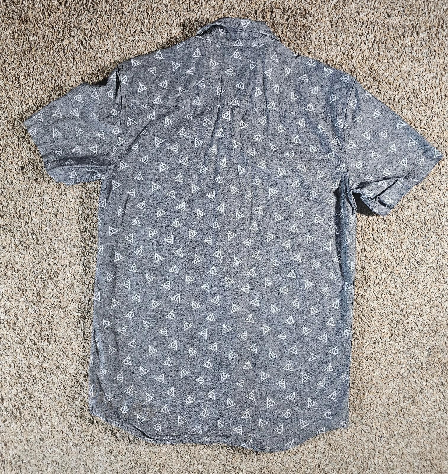 Other Harry Potter Deathly Hallows Button Up Shirt Short Sleeve S Size US S / EU 44-46 / 1 - 5 Thumbnail