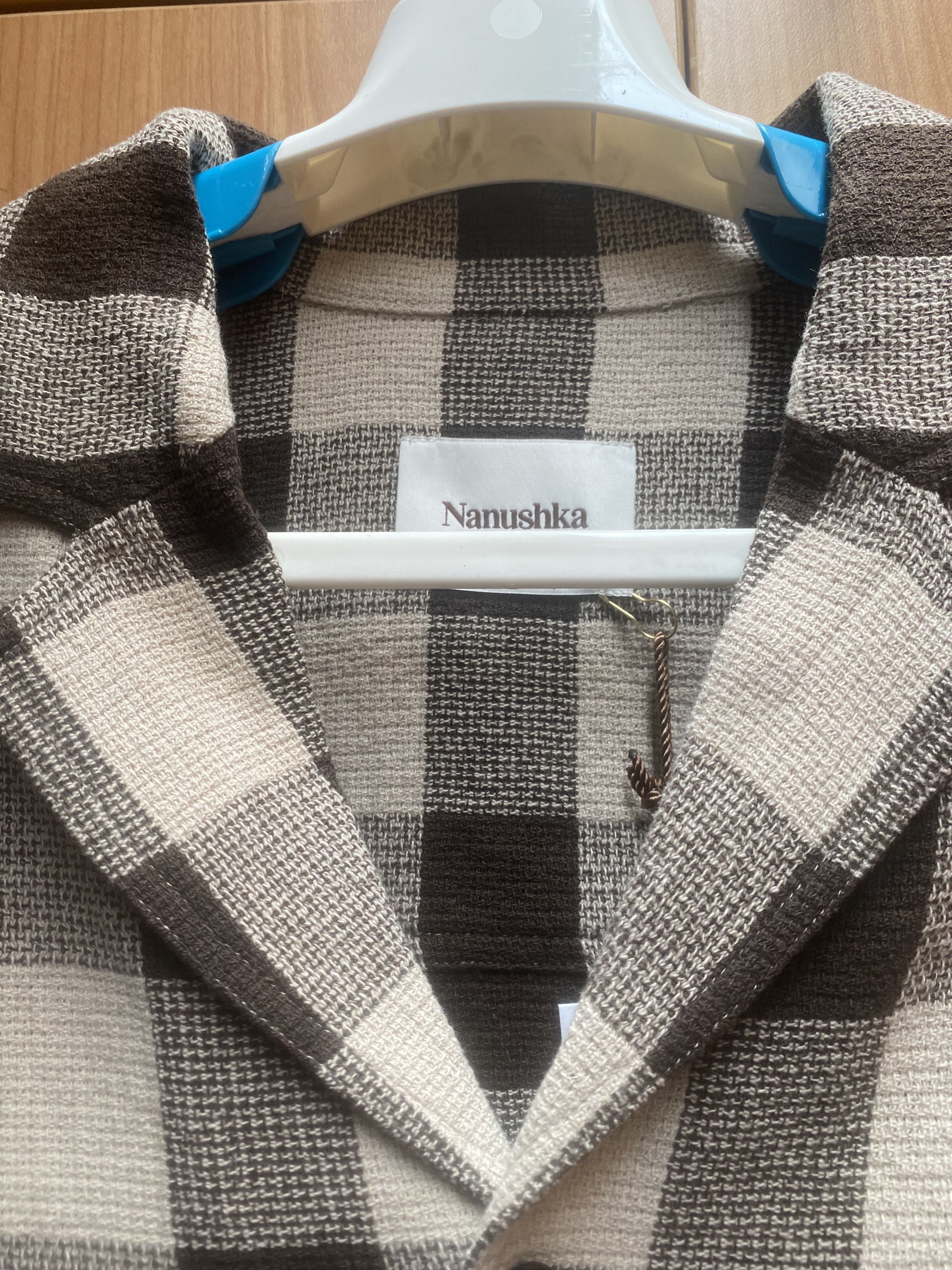 Nanushka NANUSHKA Havana Shirt Gingham Size US S / EU 44-46 / 1 - 3 Thumbnail