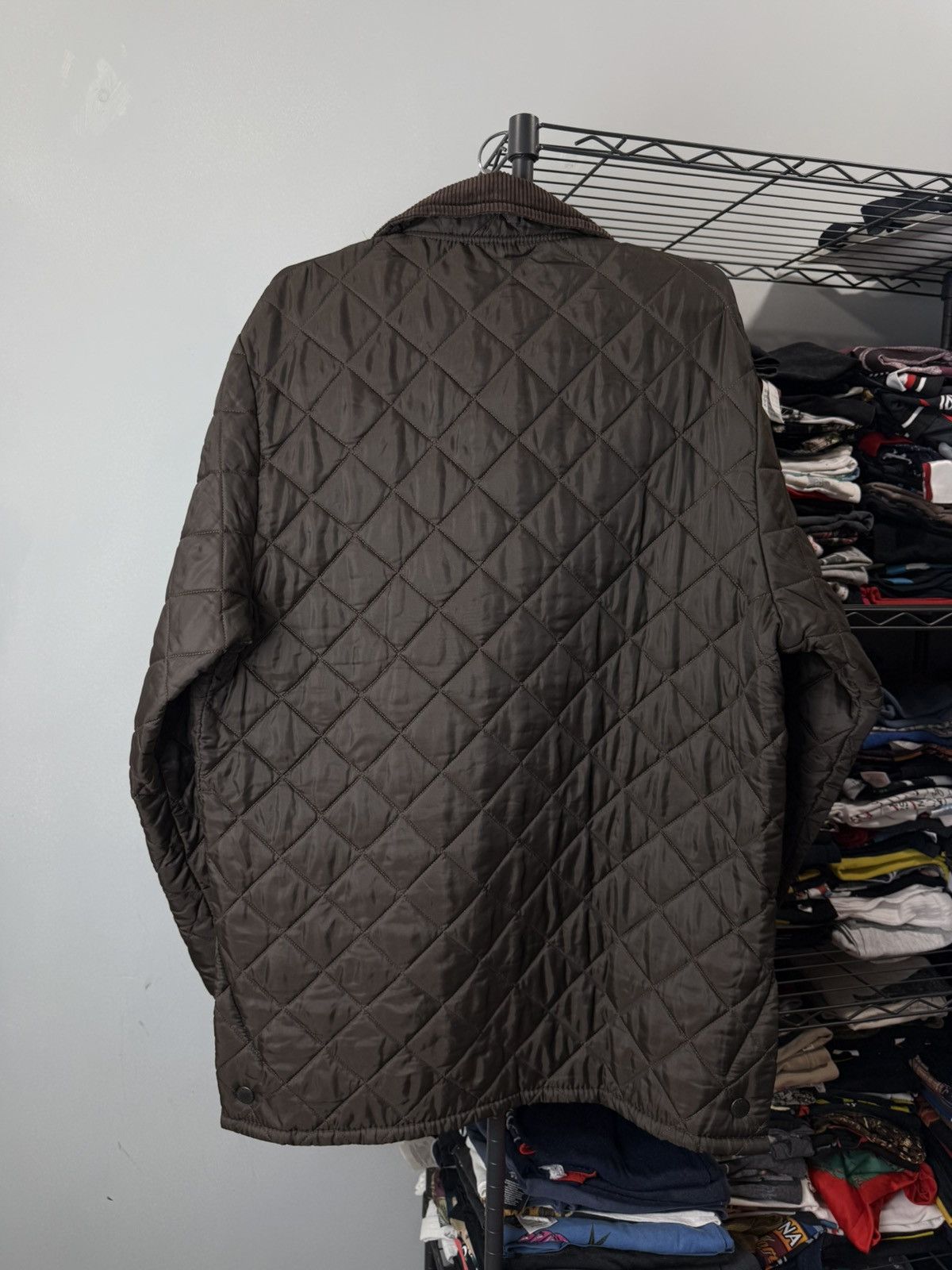 Barbour 💥 Vintage Barbour Quilted Jacket Streetwear Size US M / EU 48-50 / 2 - 2 Thumbnail