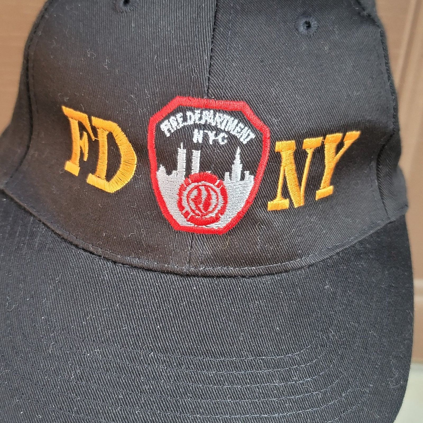 The Unbranded Brand Vtg New York Fire Department Hat Size ONE SIZE - 2 Thumbnail