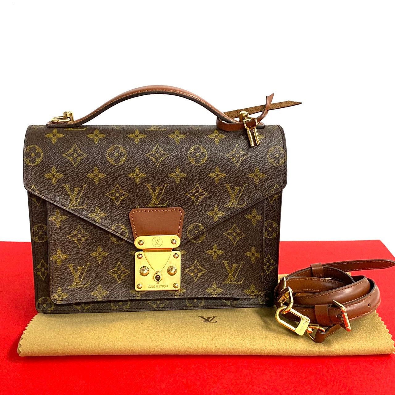 Louis Vuitton Louis Vuitton Shoulder Bag Brown Leather Size ONE SIZE - 1 Thumbnail
