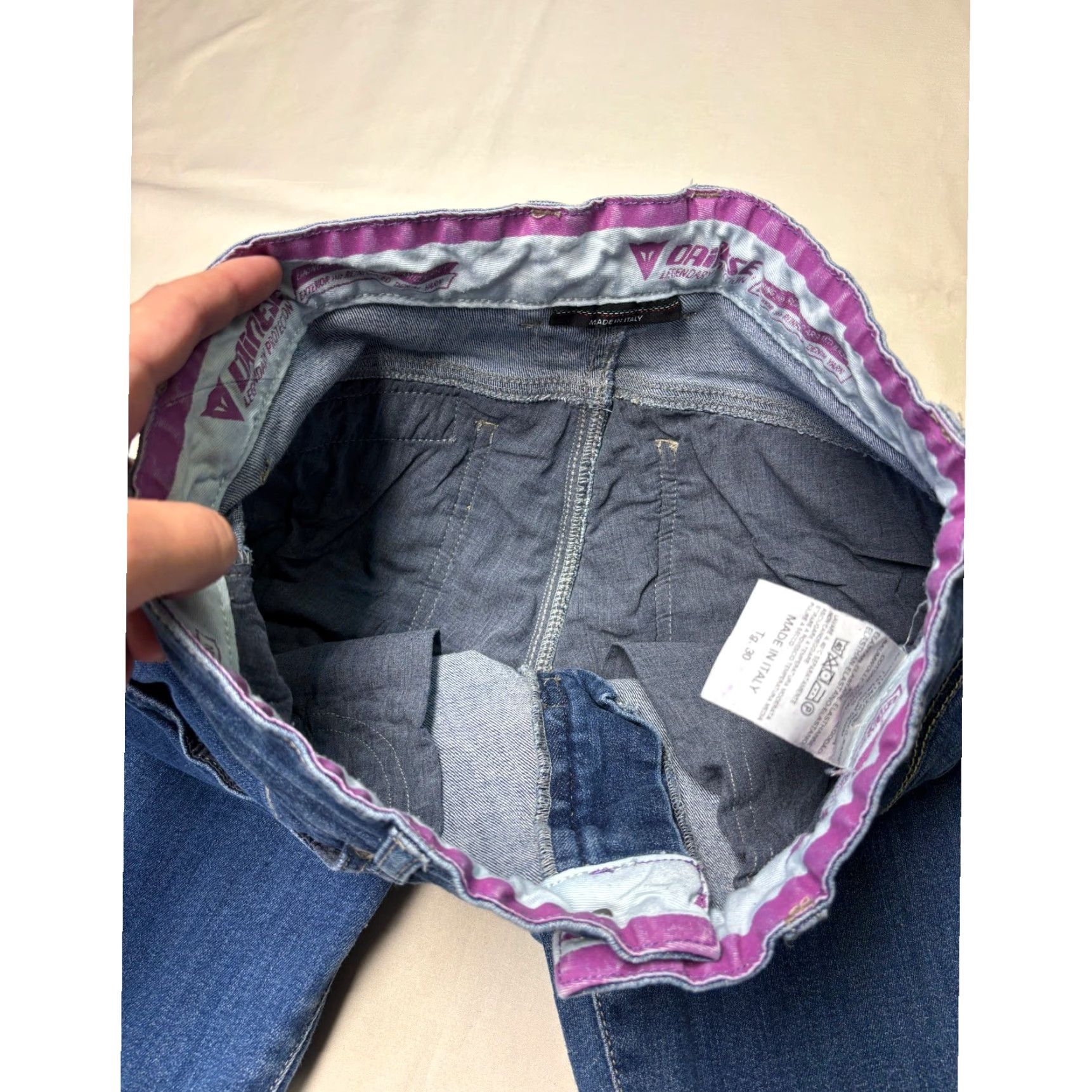 Dainese Dainese Kateville Lady Slim Motorcycle Jeans Blue Denim Size 30X31 Women Size 24" / US 00 / IT 34 - 5 Thumbnail