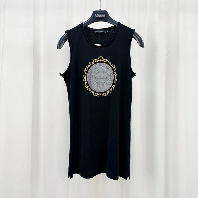 Dolce & Gabbana Dolce&Gabbana Printed Sleeveless Top-yf Size US L / EU 52-54 / 3 - 1 Thumbnail
