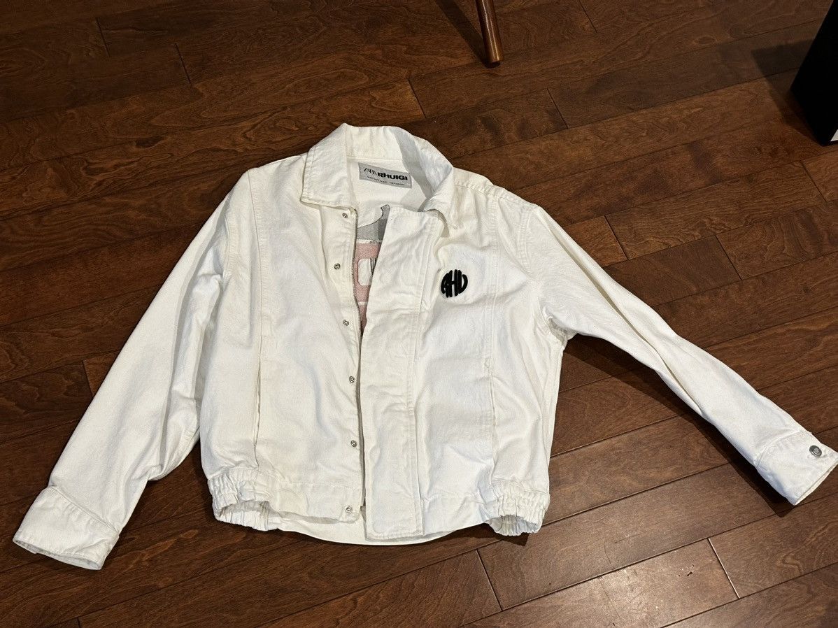 Other Zara x Rhuigi Men Monogram Logo Designer Rhude Denim Jacket Size US M / EU 48-50 / 2 - 2 Thumbnail