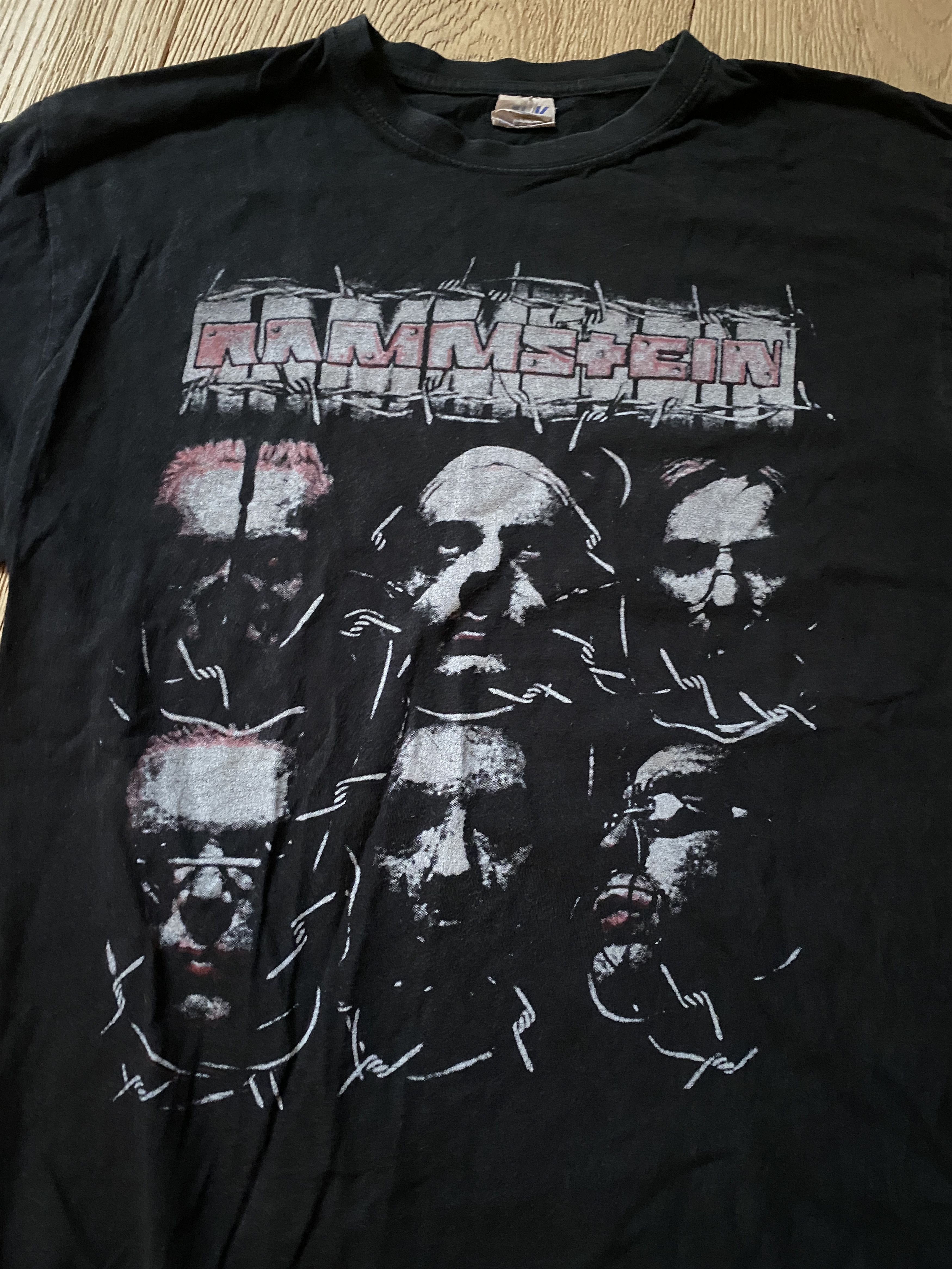 Band Tees Rammstein Vintage T-Shirt Size US M / EU 48-50 / 2 - 3 Thumbnail