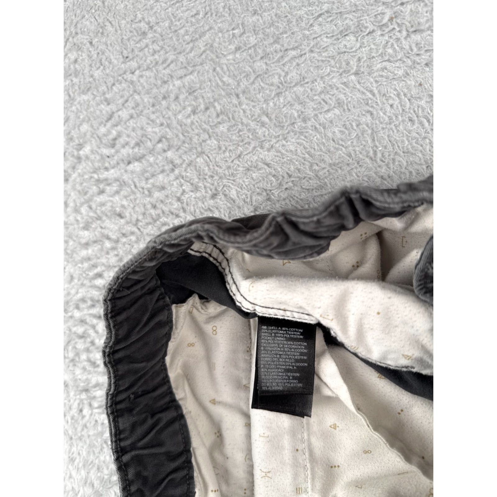 The North Face The North Face Shorts Men Medium Gray Cotton Blend Elastic Waist Drawstring 36x9 Outdoor Mens Size US 31 - 7 Thumbnail