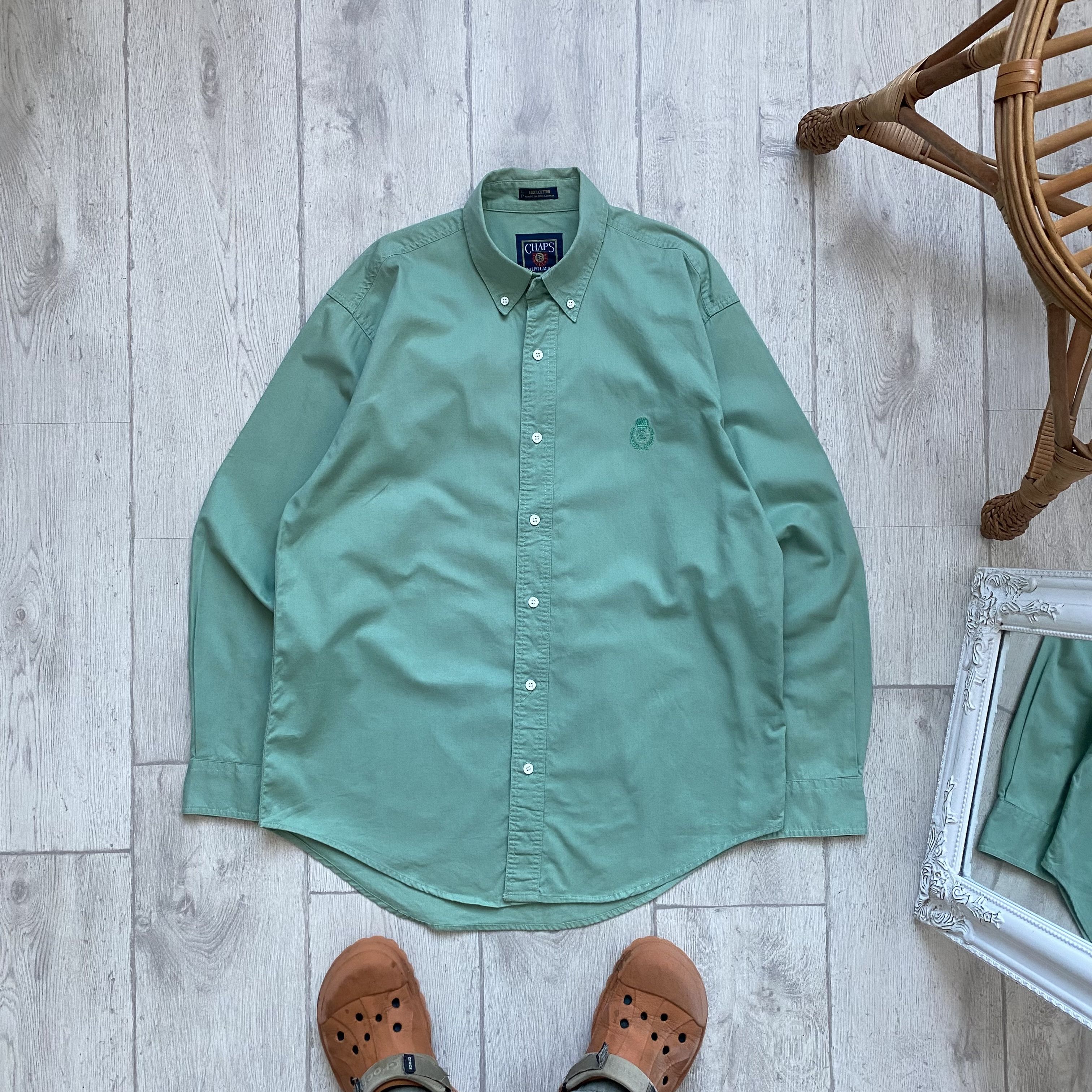 Chaps Ralph Lauren 🔥RARE Vintage 80’s Chaps Ralph Lauren Shirt long sleeve Y2K Size US M / EU 48-50 / 2 - 1 Thumbnail