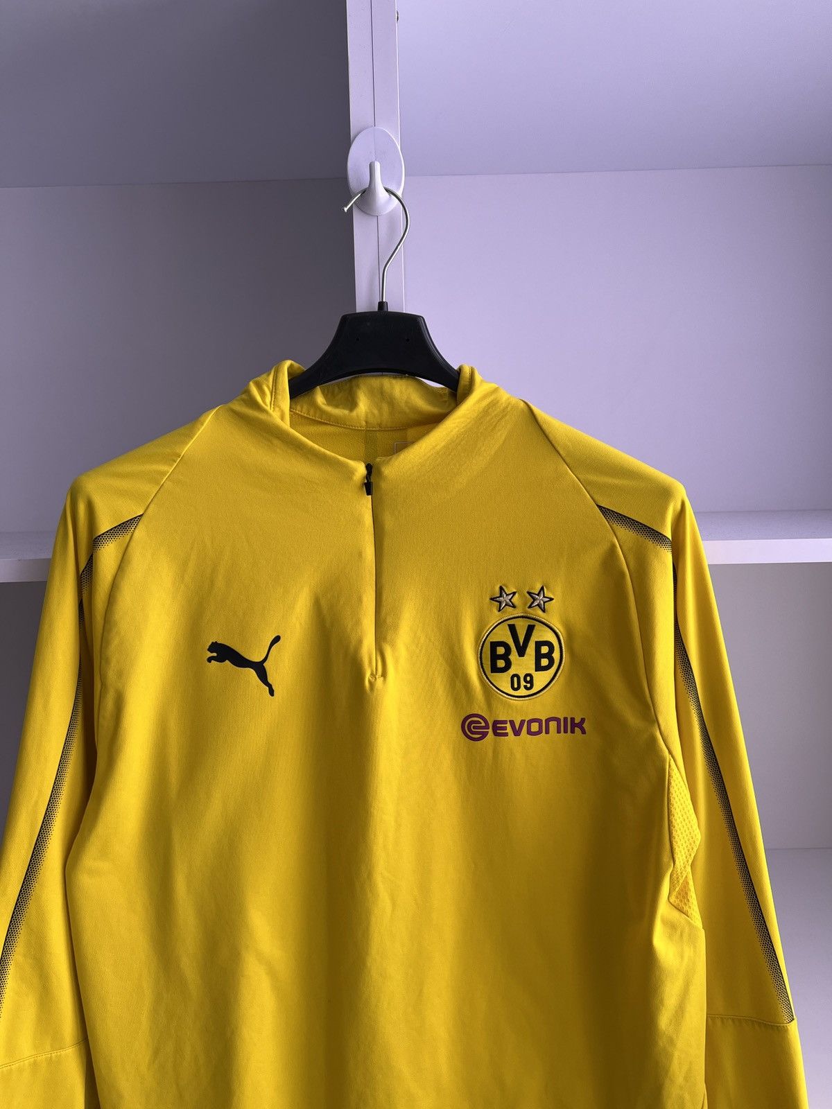 Vintage Vintage Borussia Dortmund 1/4 zip sweatshirt Size US XL / EU 56 / 4 - 5 Thumbnail