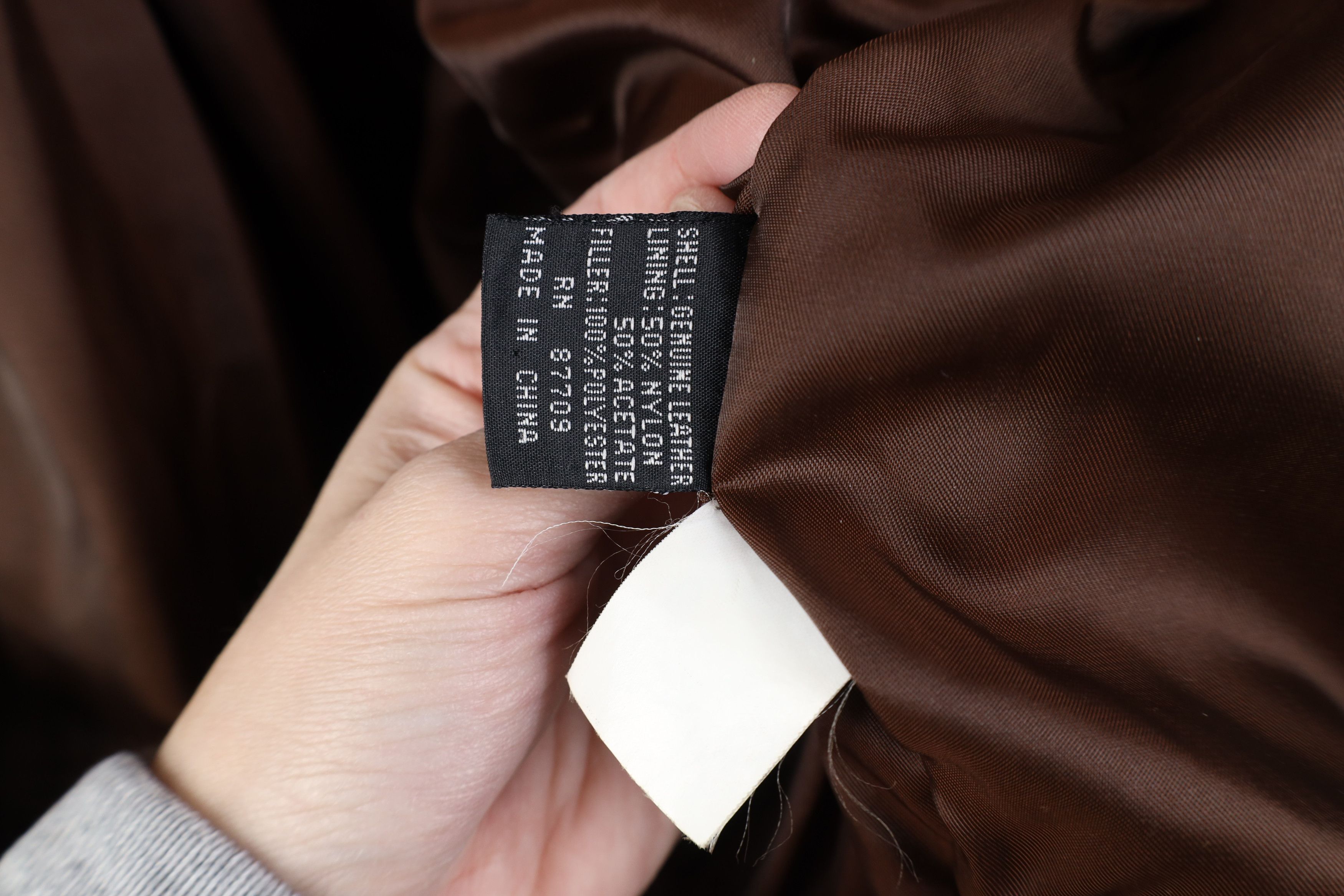 Vintage Vintage 90s Streetwear Heavy Leather Bomber Jacket Brown Size US XL / EU 56 / 4 - 12 Thumbnail